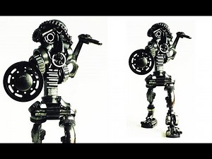 How to create a metal sculpture