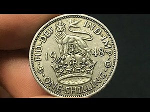 1948 United Kingdom 1 Shilling Coin • Values, Information, Mintage, History, and More
