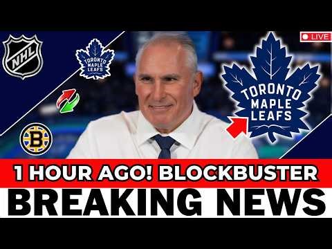 TODAY’S SHOCKING NHL NEWS AN UNEXPECTED BOMB — SEE WHAT THE LEAGUE SAID ABOUT THIS TRADE! MAPLE LEAF