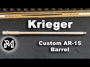 Custom Krieger AR-15 Barrel Tested: Groups, Inspection, Borescope