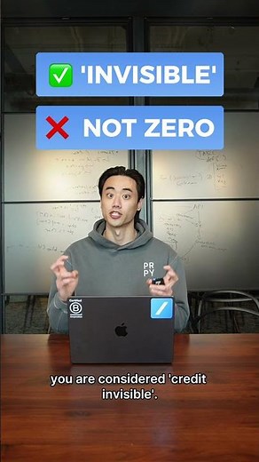 POV: You found out your credit score doesn't start at 0 🤯 | How to start building credit