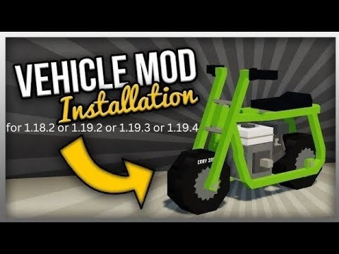 How to install mrcrayfish's vehicle mod in newer versions 1.18.2, 1.19.2, 1.19.3, 1.19.4, 1.20.1