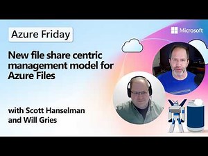 New file share centric management model for Azure Files