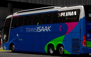 [PBSR/播放量破万纪念作]驾驶Busscar Vissta Buss 400 Volvo B420R在雨中行驶于5117线（卡萨帕瓦→圣何塞多斯坎波斯）