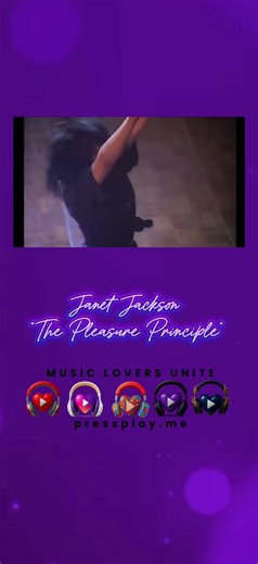@Janet Jackson #janetjackson #thepleasureprinciple #pressplayradio #pleasure #principles