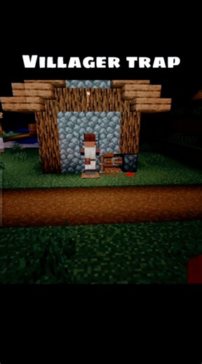 The Ultimate Simple Villager Trap! 🏡🚪 | Minecraft Shorts