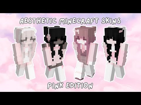 Aesthetic and Cute Minecraft Skins 🌷 Pink Minecraft Skins for Java Edition