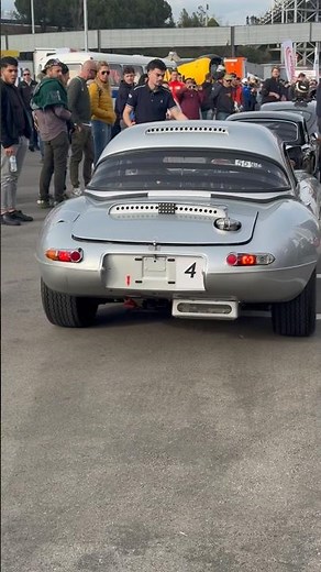 Jaguar E Type #automobile #racing