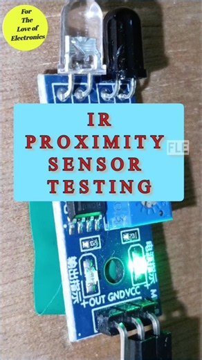 proximity sensor testing#electronic #diy #shorts