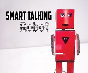 Easy to Make Talking Humanoid Robot!