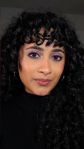 Easy Purple Eyeshadow Tutorial #makeuptutorial #makeuptips #eyeshadowpalette #purpleeyeshadow #grwm