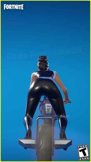 Fortnite Bike To Go Emote Iconic Kim Kardashian Skin Thicc 🍑😜😍