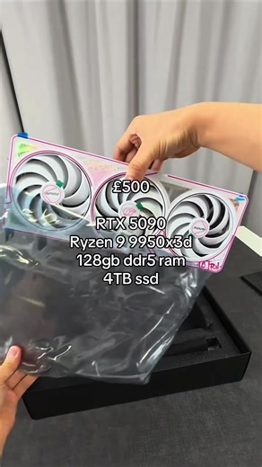 High-Performance Gaming PC Build with RTX 5090