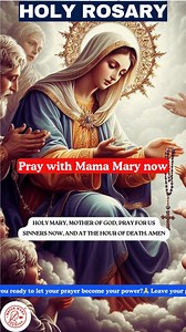 326K views · 89K reactions | Join Mama Mary in the Rosary Today  July 10, 2025 | Holy Mary - Our Loving Mother | Facebook