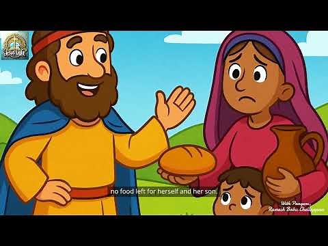 🫓 Elijah and the Widow’s Oil | Animated Bible Story for Kids | God's Miracles I #biblestoriesforkids