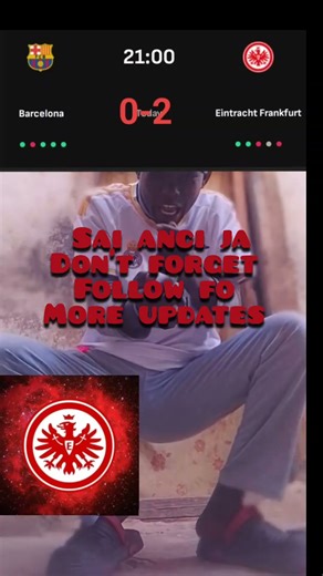 Today match Barcelona vs Frankfort prediction who is the winner