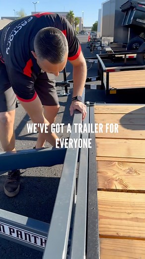 Tilt it. Drop it. Load it. This trailer makes getting your ride on and off way easier.  #FactoryPowerSportLV #TrailerLife #HaulingMadeEasy #RideWithFactory #VegasOffRoad #BuiltNotBought #OffRoadLife | Factory Powersports Las Vegas | Facebook