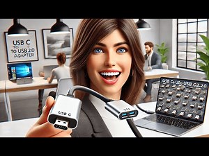 🔌 JSADZKJ USB C to USB 2.0 Splitter Cable Type C to USB Male +USB Female Adapter Review 💻