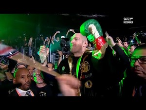 EPIC! Tyson Fury's incredible ring walk against Deontay Wilder in full