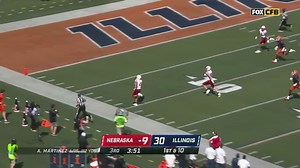 And just like that Nebraska Football takes one back! Adrian Martinez with the 75-yard run to the 🏠 | College Football on FOX