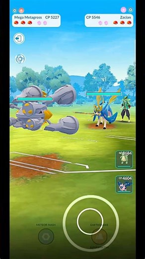 ✨️Mega Metagross VS✨️Crown Zacian PVP Battle in Pokémon GO