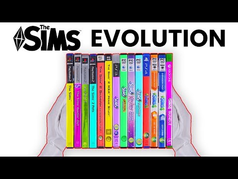 Evolution of The Sims Games (2000-2023)