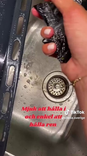 Effektiv rengöring med Viledas Glitzi Power Inox