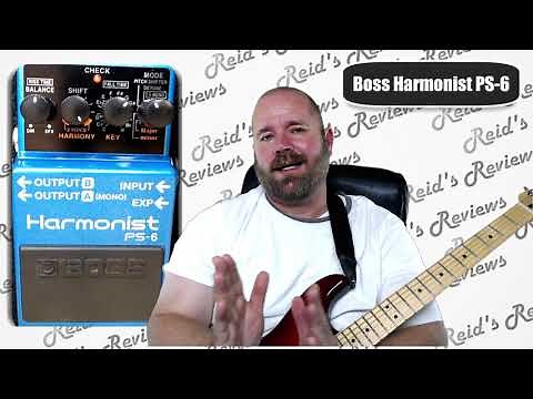 Features Galore! Boss Harmonist PS-6 Guitar Pedal Review, Reid's Reviews