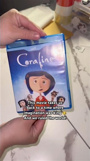 What it costs to be a kid again😭 #bluray #coraline2009 #nostalgia