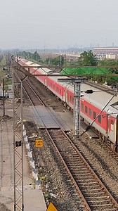 2.2K views · 17 reactions | 12988 - Ajmer Sealdah SF Express Come With Long Horning Rail Gate Crossing . | Manoj Kumar Choudhary | Facebook