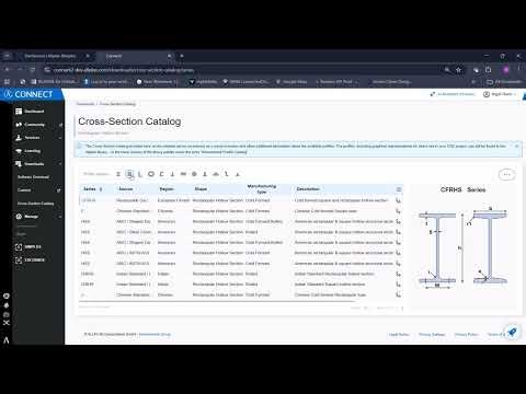 ALLPLAN 2026 - BIMPLUS - Cloud Based Steel Section Catalog