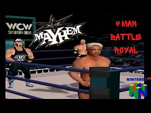 WCW Mayhem N64 Mini battle royal #WCWMayhem #N64