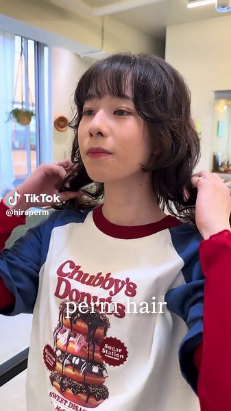 Soft Wave Perm for Medium Hair
