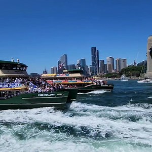 The race is on and the 2023 Australia Day Ferrython is officially in motion! ⛴ | Transport for NSW