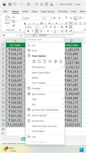 2.2K views · 13 reactions | 3 ways to open Paste Special In Excel #reelschallengereelschallenge #viralreelschallenge2025viralreelschallengejaiviralreelschallengeviralreelschallenge #facebookreelsviral #exctips #viralreelsfacebook #viralreelschallenge #reelschallenge #viralphotochallenge #facebookreel #viralpost | excel_learning_by_ankur_munjal | Facebook