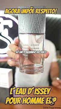 The scent that causes obsession? L'EAU D'ISSEY POUR HOMME Eau de Parfum by ISSEY MIYAKE #perfume