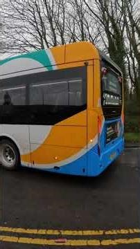 Arrivals & departures from a soggy Kilmarnock bus stn with Stagecoach - Part 1 (2026).