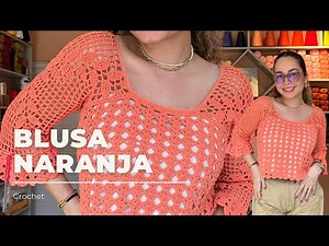 BLUSA DE VERANO crochet - parte 1 Las mangas