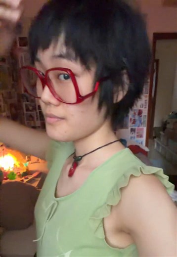 pixie cut spring 🍃 #haircut