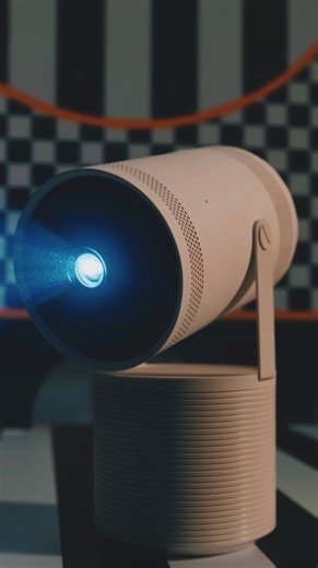 5.7K views · 19 reactions | Let your creativity run wild with The Freestyle. Project it against the wall, floor or even your ceiling: bit.ly/TheFreestyle2ndGenSG Product may not properly function under severe dust and humidity. Simulated for demonstration purposes.​ #TheFreestyle #Samsung | Samsung | Facebook