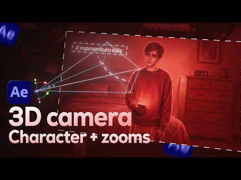 Create INSANE 3D Documentry Scene in After Effects | 3D Camera + puppet tool In Hindi (Step-by-Step)