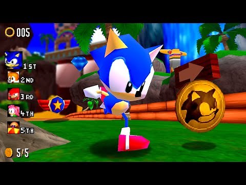 Sonic R Expansion in Sonic World DX