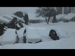 Chaos in South Africa Today! Snow Storm, Floods Buried Homes, Cars in Eastern Cape
