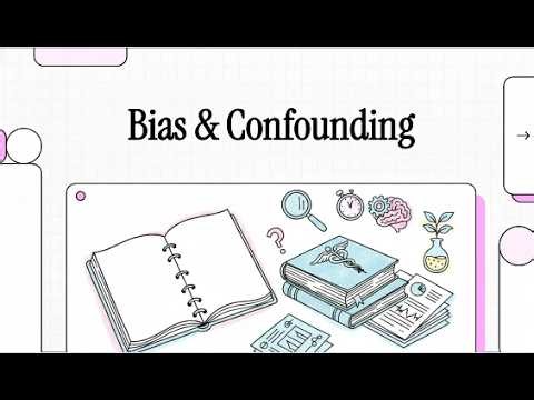 Bias and Confounding