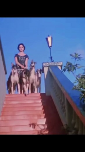 The ending of Puce Moment (1949) by Kenneth Anger. The song is