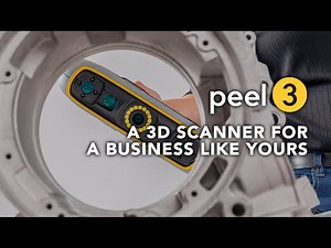 peel 3: new generation of peel 3d affordable professional-grade 3D scanners
