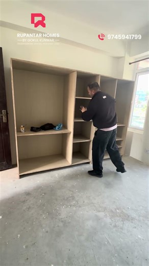 Watch This Massive 8x8 Wardrobe Come to Life On Progress at Hanuman Chowk Gokarna Nepal