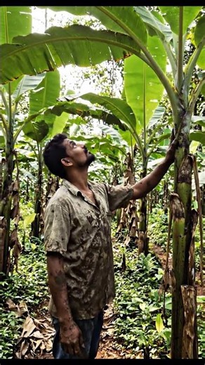 Así crece el plátano en la selva amazónica antes de llegar a tu mesa 🍌🌿