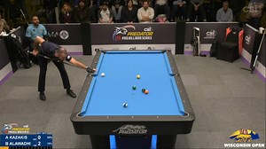 🇬🇷 Greek power 💪 Alex Kazakis Kick and position played to perfection! | Predator Pro Billiard Series