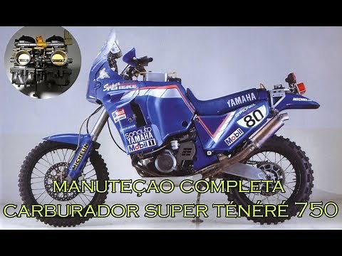 TUTORIAL CARBURADOR XTZ 750 SUPER TÉNÉRÉ